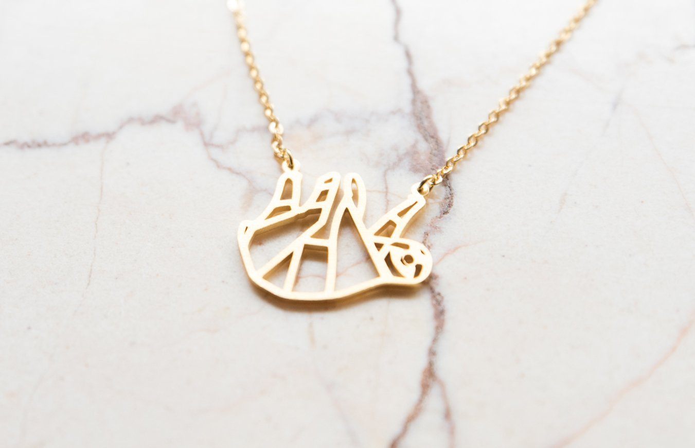 La Menagerie Cane Argento, collana geometrica d'argento con ciondolo animali origami – Bigiotteria placcata in argento sterling 925 & collana donna cane stilizzato - Gioielli geometrici La Menagerie Cane Argento, collana geometrica d'argento con ciondolo animali origami – Bigiotteria placcata in argento sterling 925 & collana donna cane stilizzato - Gioielli geometrici